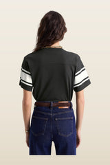 California Emblem Rugby Tee - Faded — model back