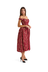 Charming Lace Midi Dress