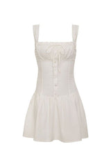 Christa Ruffle Mini Dress — packshot