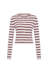Cinta Cardigan Vintage Breton Stripe Micro — packshot