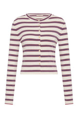 Cinta Cardigan Vintage Breton Stripe Micro — packshot