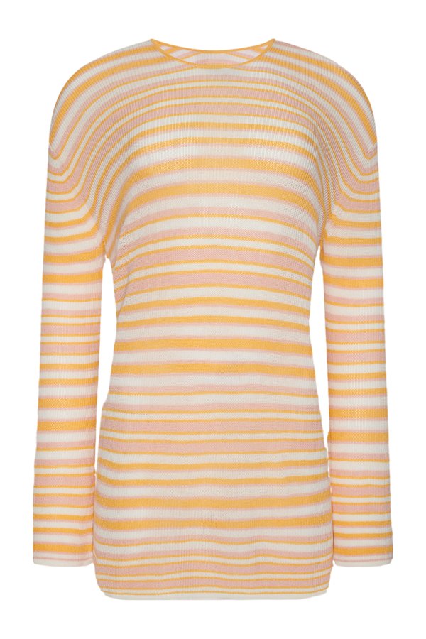 Coastal Cover Up | Mango Stripe — packshot