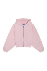 Cocoon Zip Through Hoodie - Ballet — packshot