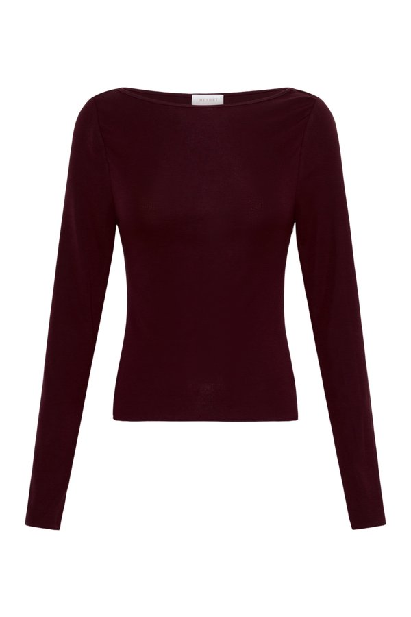 Coraline Long Sleeve Sheer Top — packshot