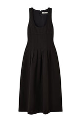 Cotton Mix Cinched Midi Dress — packshot