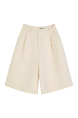 Cotton Mix Long Line Shorts — packshot
