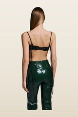 Cover Up top in Viper Sequin — model back
