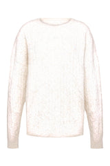 Cozy Knit Cable Crewneck Sweater — packshot