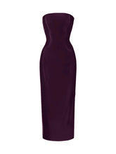 Killa Dress In Plum Patent