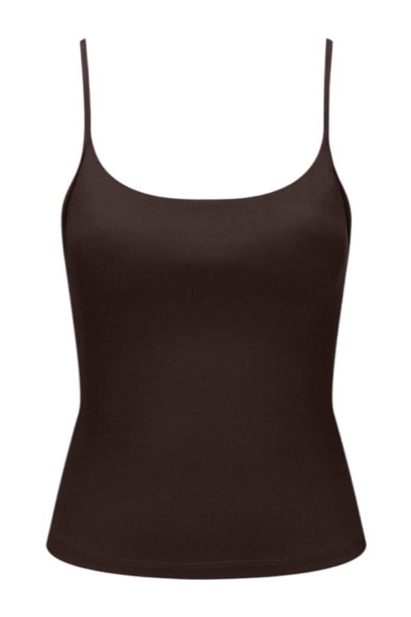 DayFlex Scoop Back Vest - Americano — packshot