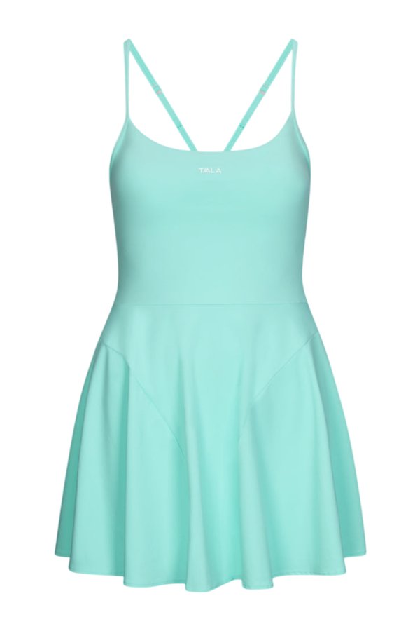 DayFlex Strappy Back Active Dress - Aqua — packshot