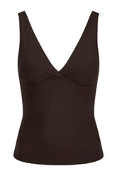 DayFlex V Neck Vest - Americano — packshot