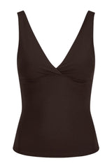 DayFlex V Neck Vest - Americano — packshot