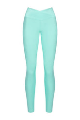 DayFlex Wrap High Waisted Legging - Aqua — packshot