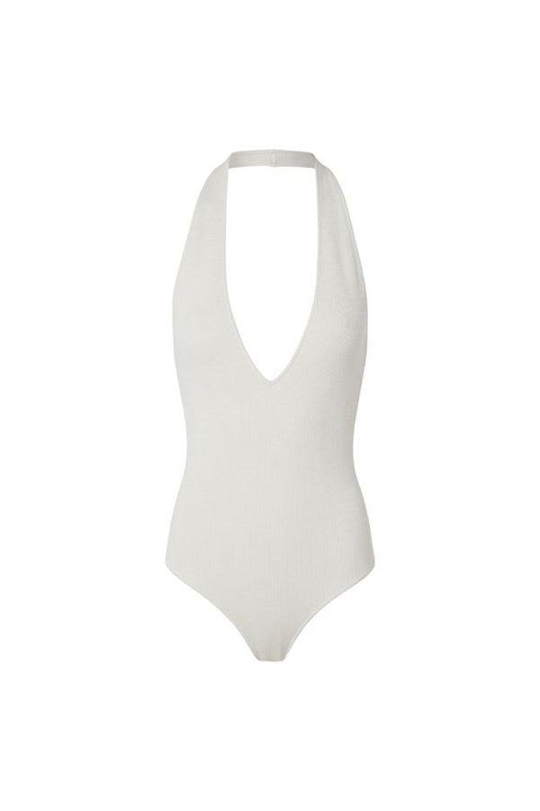Deep V Halter Bodysuit — packshot