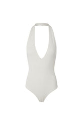 Deep V Halter Bodysuit — packshot