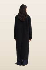 Double-faced coat — model back