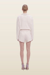 Embroidered Short — model back