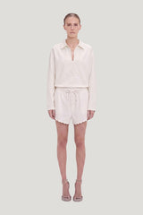 Embroidered Short — model front
