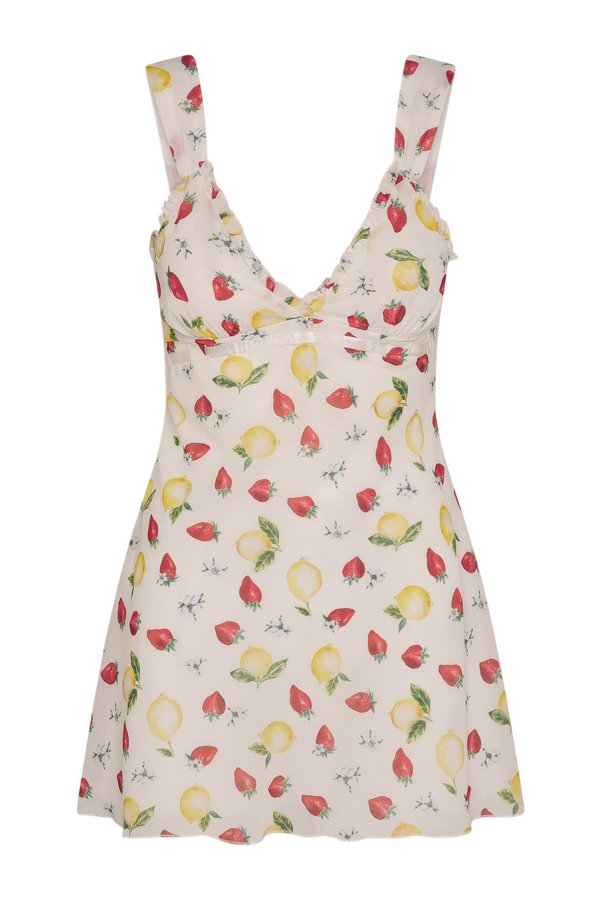 Dreamer Chiffon Mini Dress - Amalfi — packshot