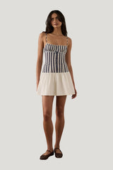 Drop Waist Dress — model front