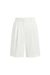 Effortless Pleated Longline Shorts — packshot