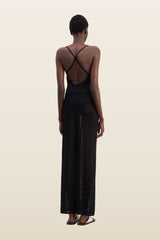 EGEO Elasticated waist trousers — model back
