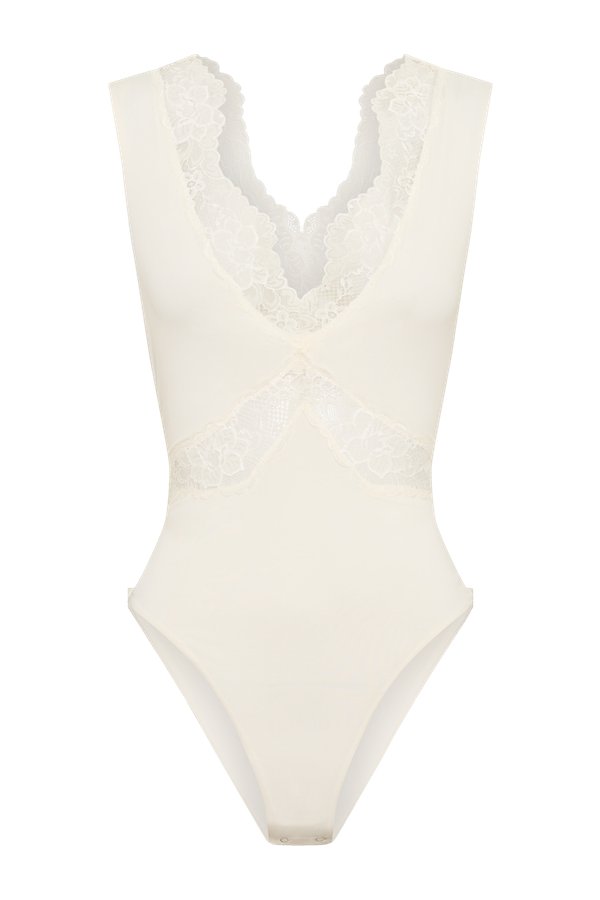 Electra Slinky Lace Bodysuit — packshot