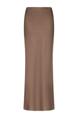 ELI Silk twill maxi skirt — packshot