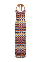 Elisa Maxi Dress Cadaquès Stripe — packshot