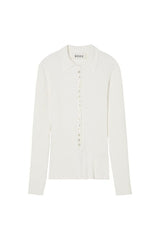 Elongated rib cardigan — packshot
