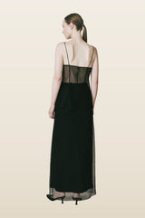 Espoir Mesh Skirt — model back