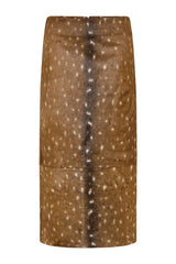 Fawn Pencil Skirt - Almond — packshot
