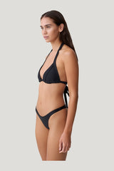 Fern Triangle Bikini Top — model side