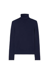 Fine-knit wool cashmere turtleneck — packshot
