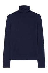 Fine-knit wool cashmere turtleneck — packshot