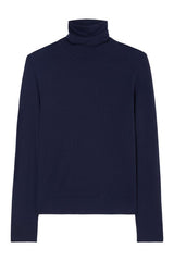Fine-knit wool cashmere turtleneck — packshot
