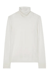 Fine-knit wool cashmere turtleneck — packshot