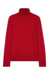 Fine-knit wool cashmere turtleneck — packshot