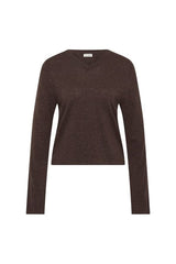 Fine Merino V Neck Sweater — packshot