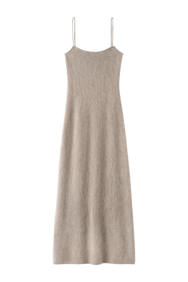 Fiona Dress, nougat — packshot