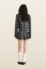 Fiva Blazer Checked — model back