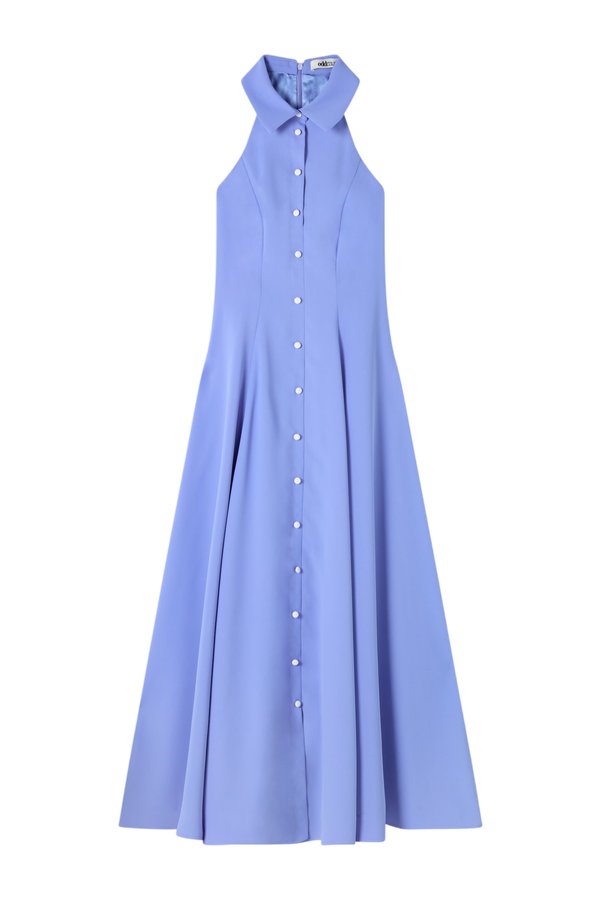 Flowy Collar Maxi Dress — packshot