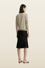 Fluted knit skirt — carry 4