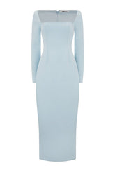 Framed Neckline Maxi Dress — packshot