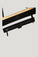 Gaia Bag Black Nubuck Leather — extra