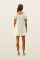 Galle Mini Dress Ixora Lace — model back