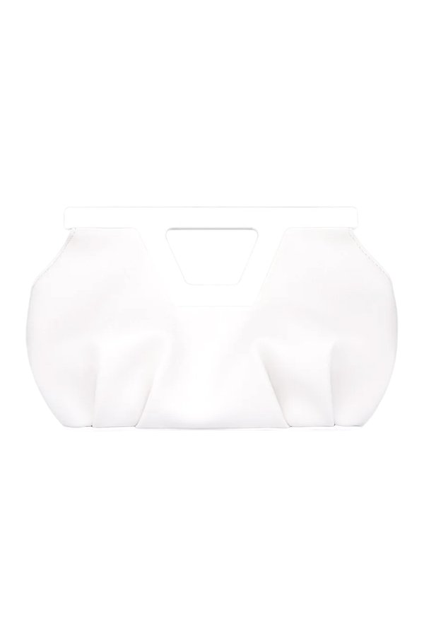 Micro Georgia In White Leather — packshot