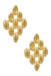 Grains Small Rhomb Earrings — packshot