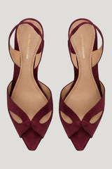 Harlow Mask Halter Back 100 — model side